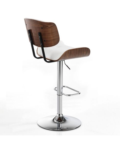Tabouret uppsala blanc - 95/115x51x55cm