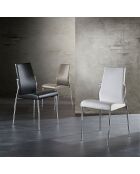 4 Chaises margo noires - 85x41x53 cm