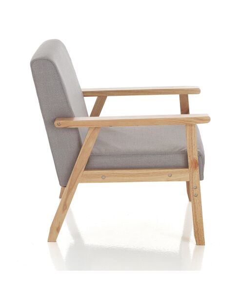 Canapé teresa gris - 71x113x66 cm