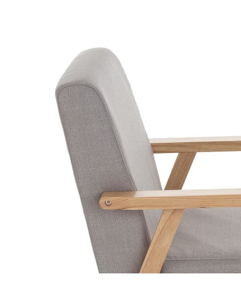 Canapé teresa gris - 71x113x66 cm