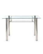 Bureau tense chrome - 75x120x70 cm