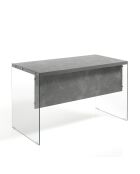 Bureau de nancy ciment - 75x120x56 cm