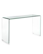 Table console bridge transparent - 70x125x40 cm