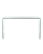 Table console bridge transparent - 70x125x40 cm
