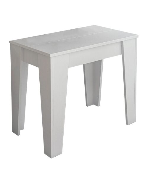 Table/console charlie blanche - 75x90x54-306 cm