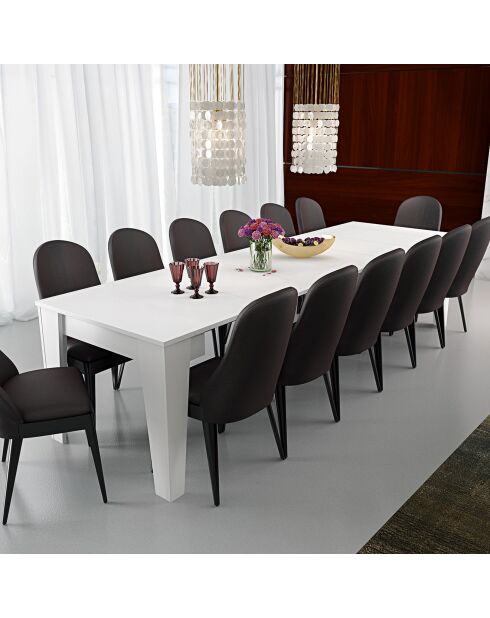 Table/console charlie blanche - 75x90x54-306 cm