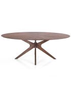 Table tallin noyer - 75x110x190 cm