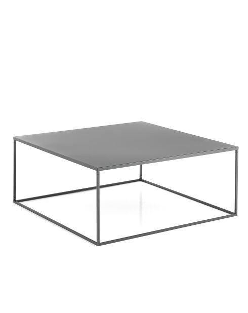 Table d'appoint anthracite - 35x80x80 cm