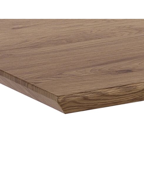 Table à rallonge emme noire - 76x90x160/200 cm