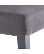 2 Chaises lella grises - 100x46x45 cm