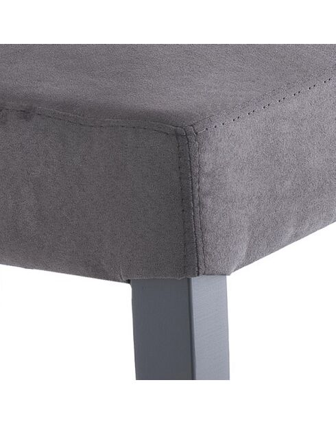 2 Chaises lella grises - 100x46x45 cm