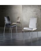 4 Chaises margo blanches - 85x41x53 cm