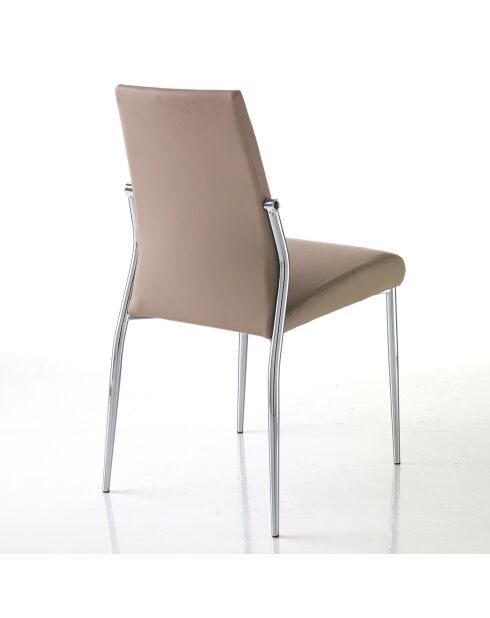 4 Chaisess margo colombe - 85x41x53 cm