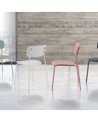 4 Chaises primary noires - 43x51x78 cm