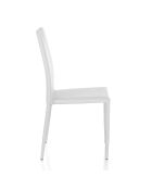 4 Chaises sara blanches - 91x44x51 cm