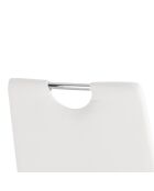 4 Chaises sara blanches - 91x44x51 cm