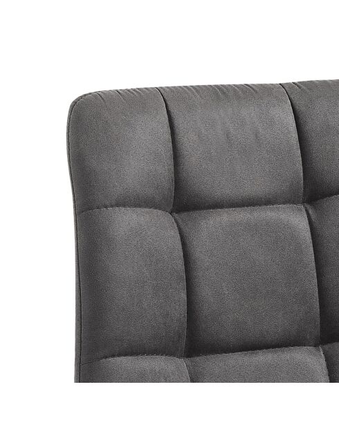 4 Chaises toffee grises - 87x44x56cm
