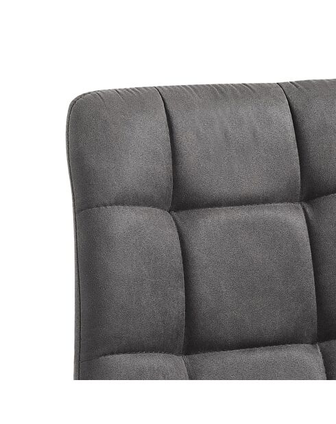 4 Chaises toffee grises - 87x44x56cm