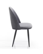 4 Chaises nail grises - 87x48x54cm