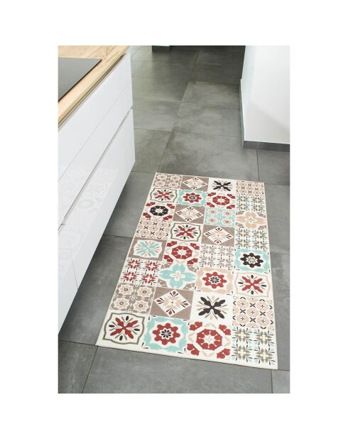 Tapis Azulejo 756 multicolore - 80x150 cm