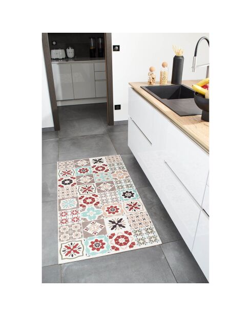 Tapis Azulejo 756 multicolore - 80x150 cm