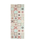 Tapis Azulejo 756 multicolore - 70x180 cm