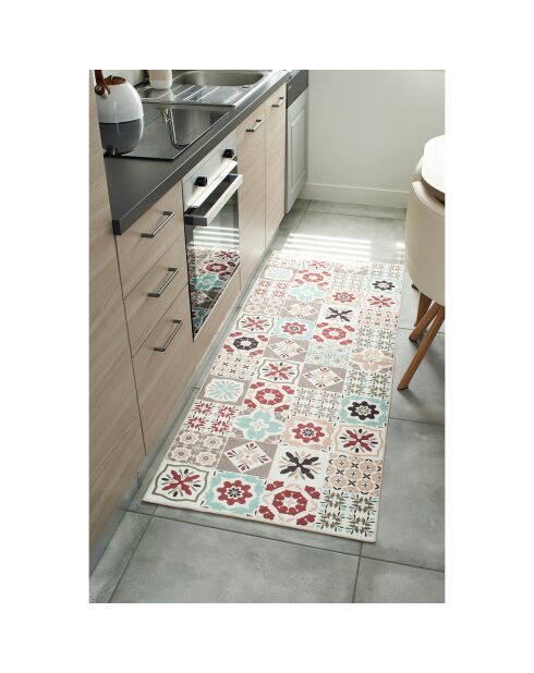 Tapis Azulejo 756 multicolore - 70x180 cm