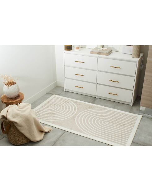 Greece 751 beiger Teppich, 80 x 150 cm