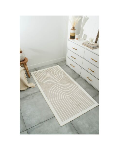 Greece 751 beiger Teppich, 80 x 150 cm