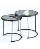 2 Tables basses gabriel noires