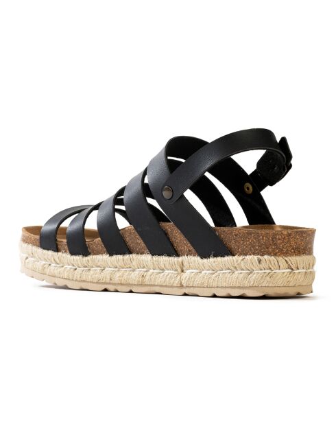 Sandales Parana noir/marron
