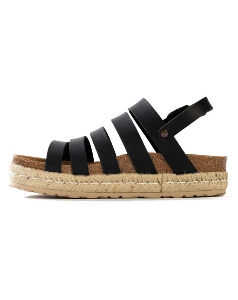 Sandales Parana noir/marron