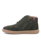 Bottillions en Cuir Tackland kaki