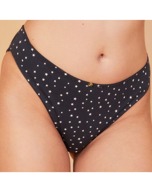 Soutien-Gorge triangle sans armatures & Culotte Baila noir/blanc