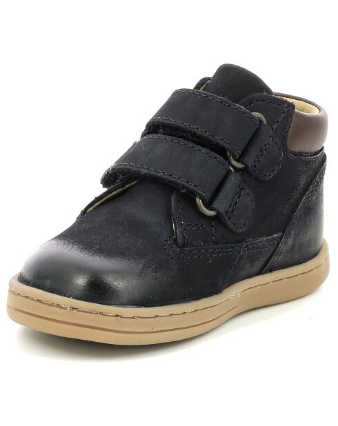 Bottillions en Cuir Tackeasy marine/perm