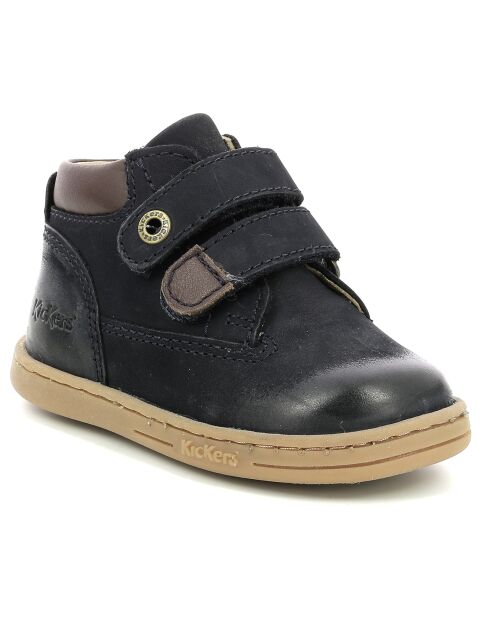 Bottillions en Cuir Tackeasy marine/perm