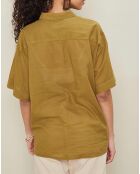 Chemise Clock olive