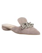 Mules en Cuir Silana roses