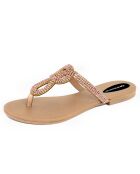 Sandales en Cuir Emily roses