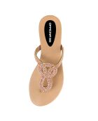 Sandales en Cuir Emily roses
