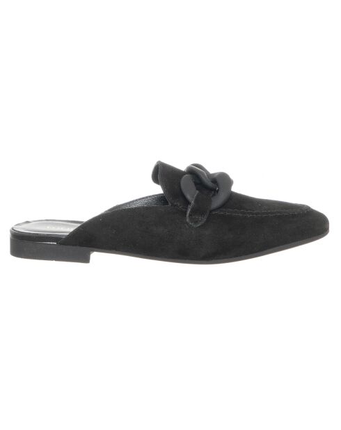 Mules en Cuir Grata noires