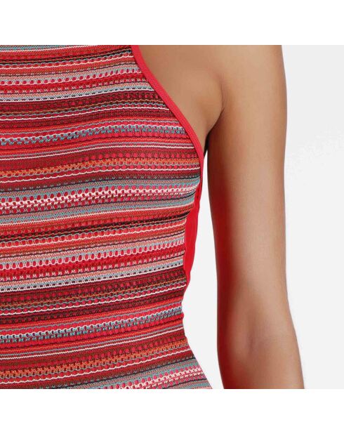 Tribal Spirit roter einteiliger Badeanzug