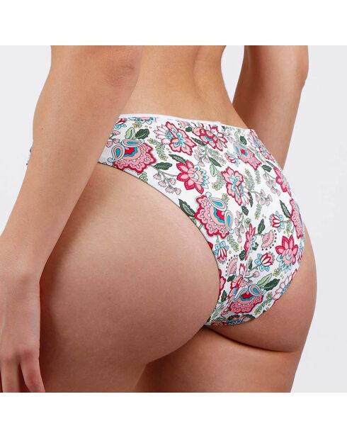 Maillot de bain 2 Pièces push-up Manila blanc/rose