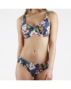 Maillot de bain 2 Pièces Hawaii marine