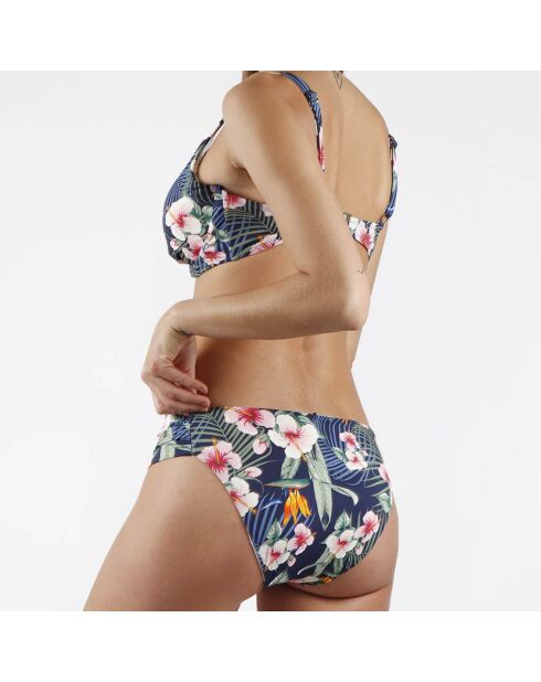 Traje de baño de 2 piezas Navy Hawaii