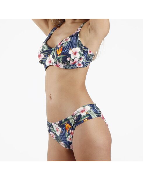 Traje de baño de 2 piezas Navy Hawaii