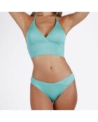 2-teiliger Badeanzug in leuchtendem Türkis