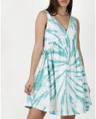 Abito turchese brillante