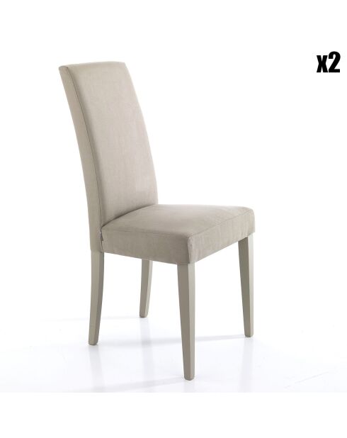 2 Chaises lella corde - 100x46x45 cm