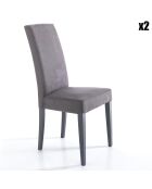 2 Chaises lella grises - 100x46x45 cm